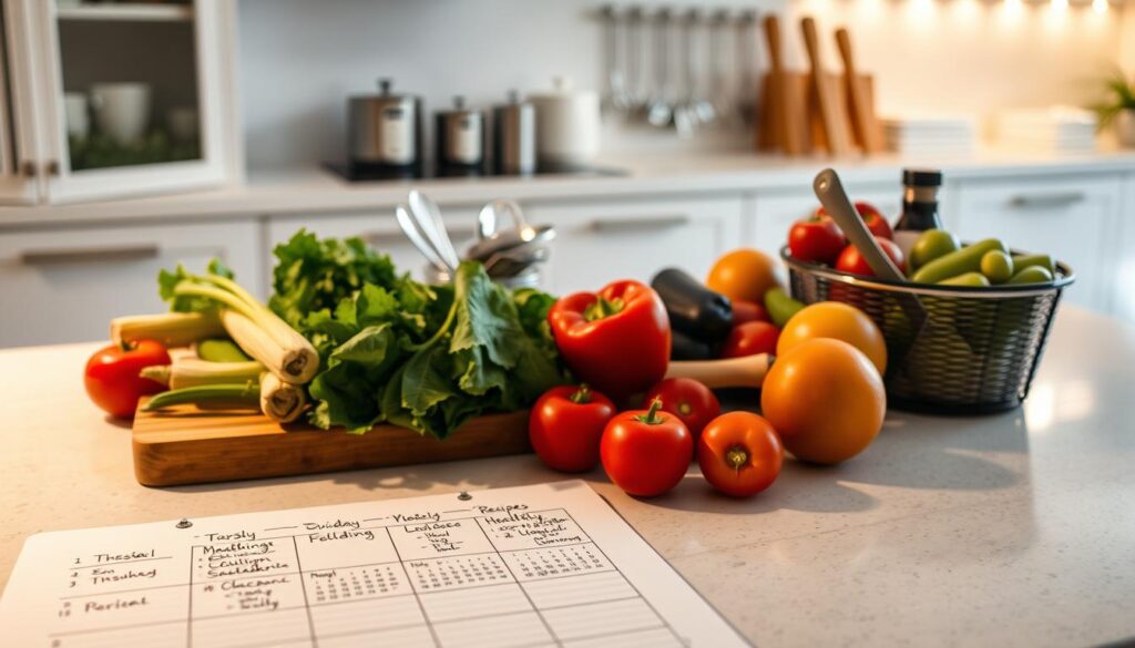 planejamento de refeições