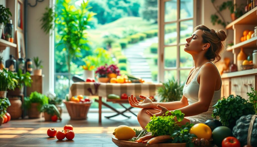 Alimentação saudável e saúde mental