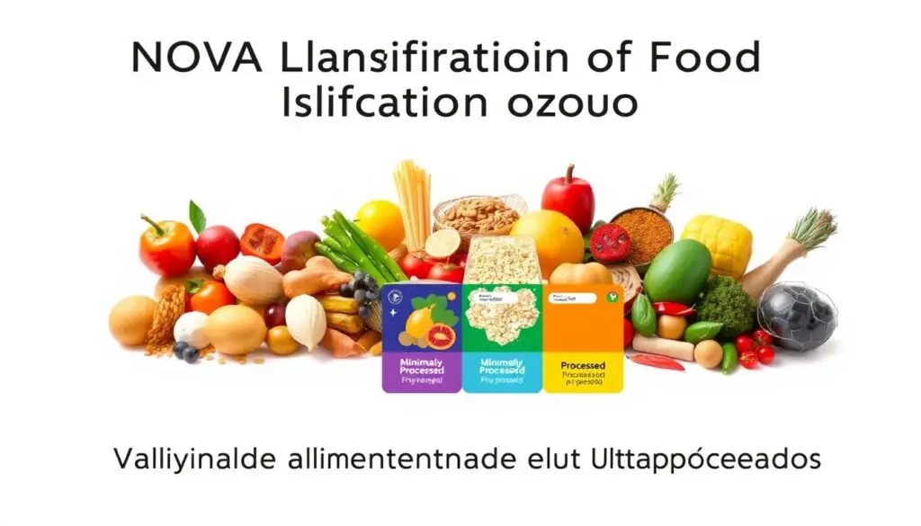 Classificação NOVA de alimentos Classificação NOVA de alimentos