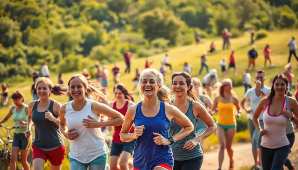 atividade física para humor saudável