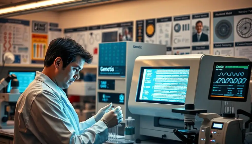 pesquisa em genética