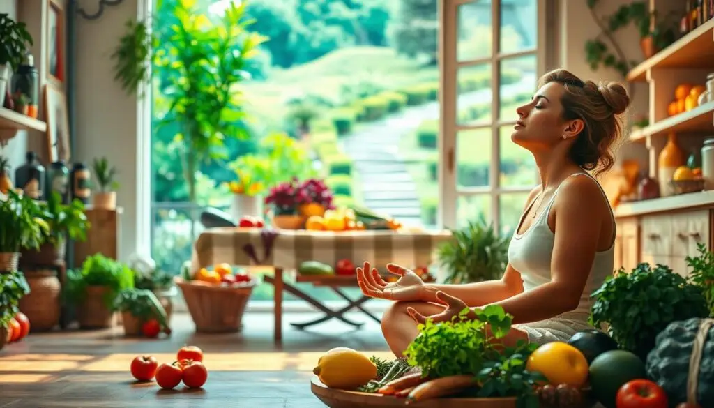 Alimentação saudável e saúde mental