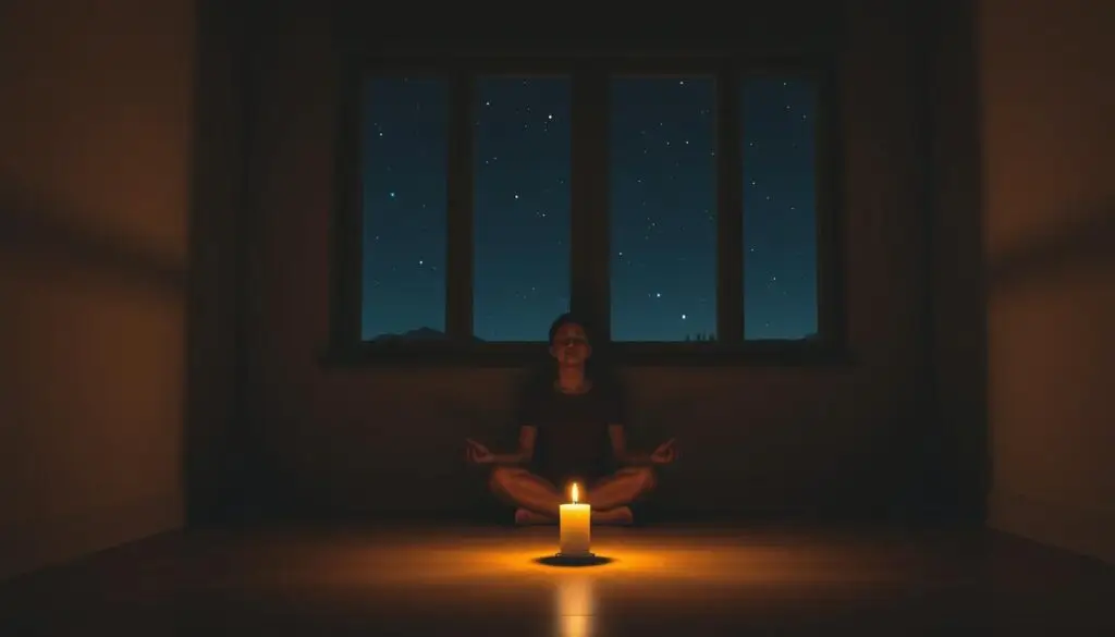 inspiração no silêncio